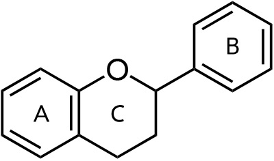 フラボノイドの基本構造