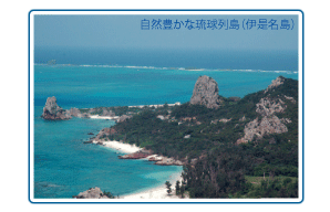 自然豊かな琉球列島(伊是名島)