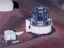 ハワイ・マウナケア山頂のすばる望遠鏡