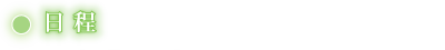日程